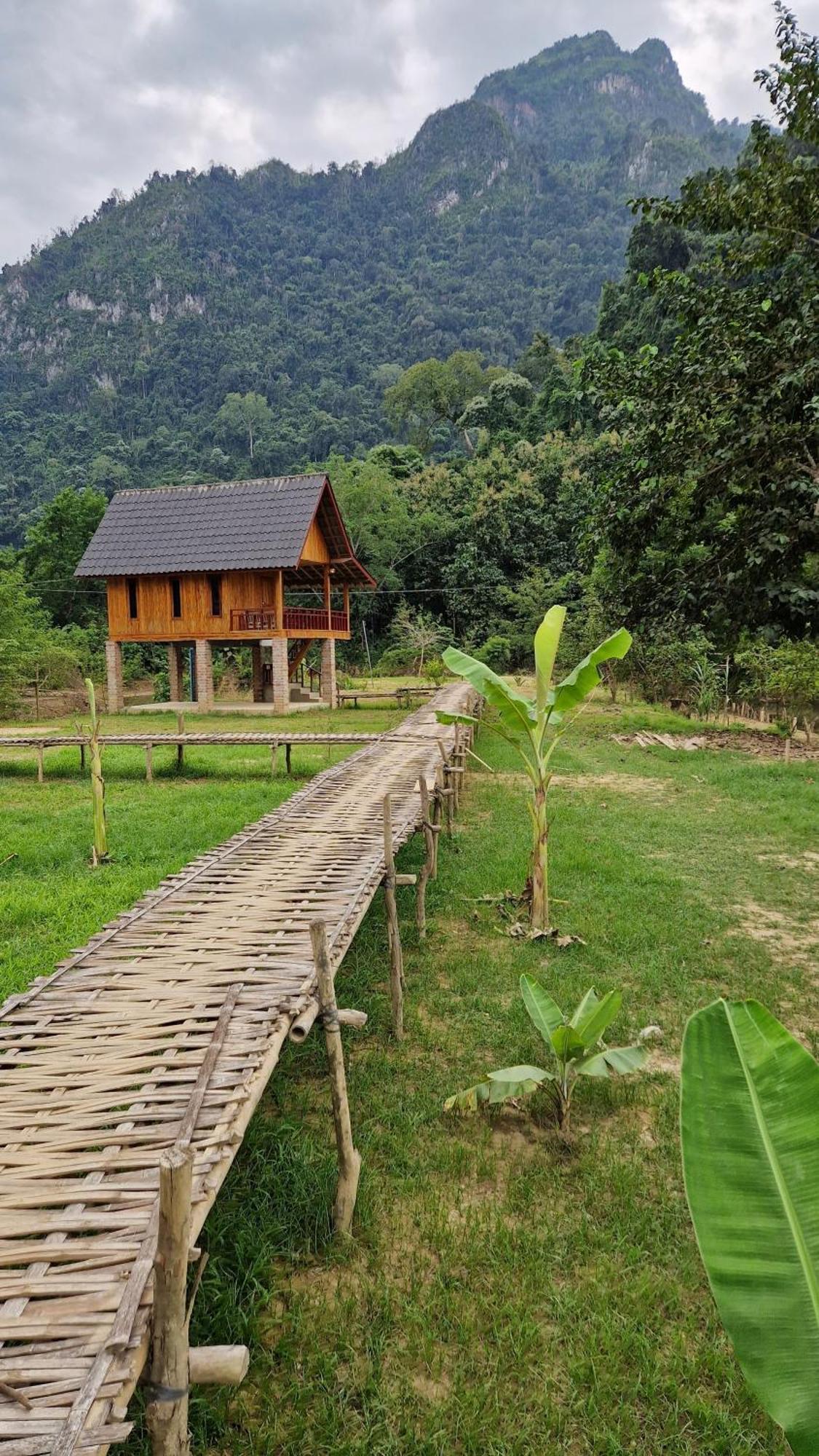 Eco Farm Stay And Hostel Nongkhiaw Exterior foto