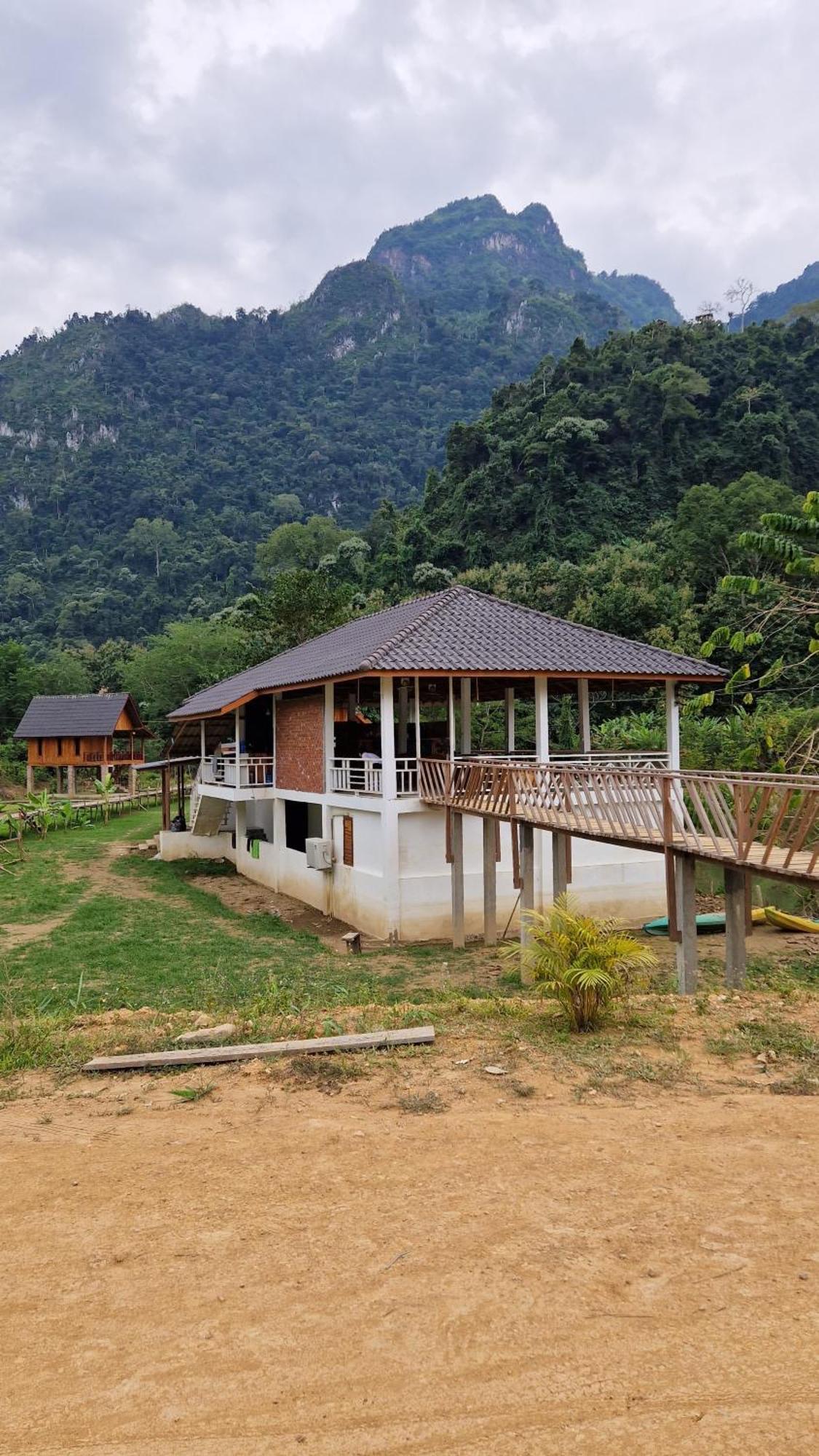 Eco Farm Stay And Hostel Nongkhiaw Exterior foto