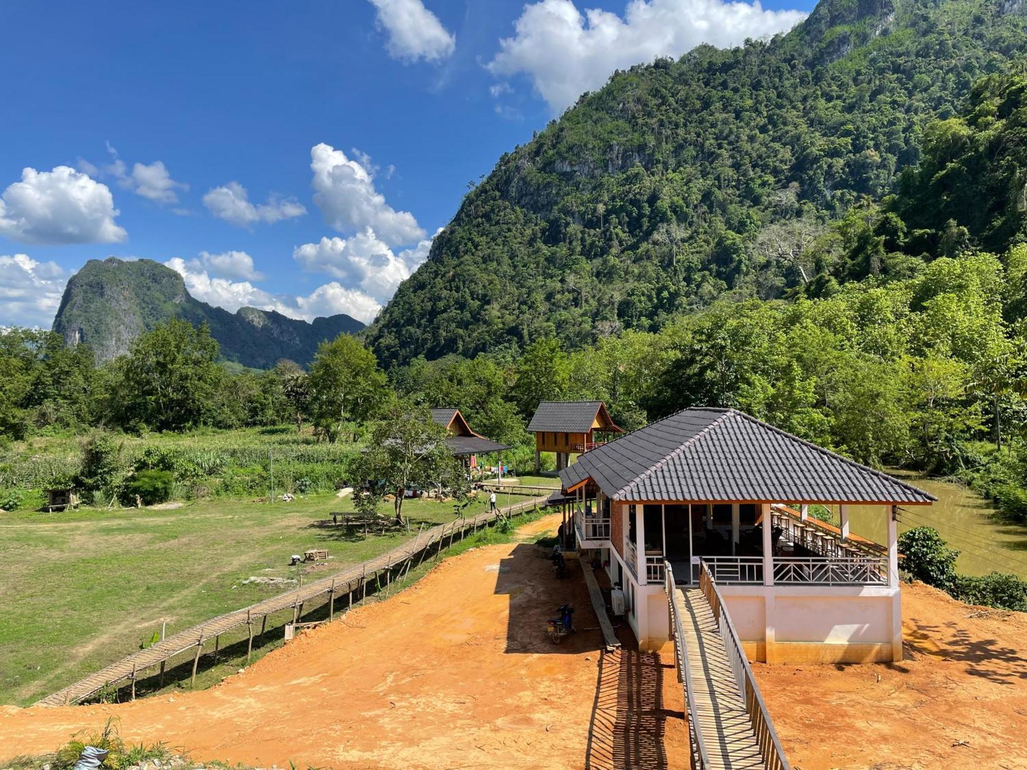 Eco Farm Stay And Hostel Nongkhiaw Exterior foto