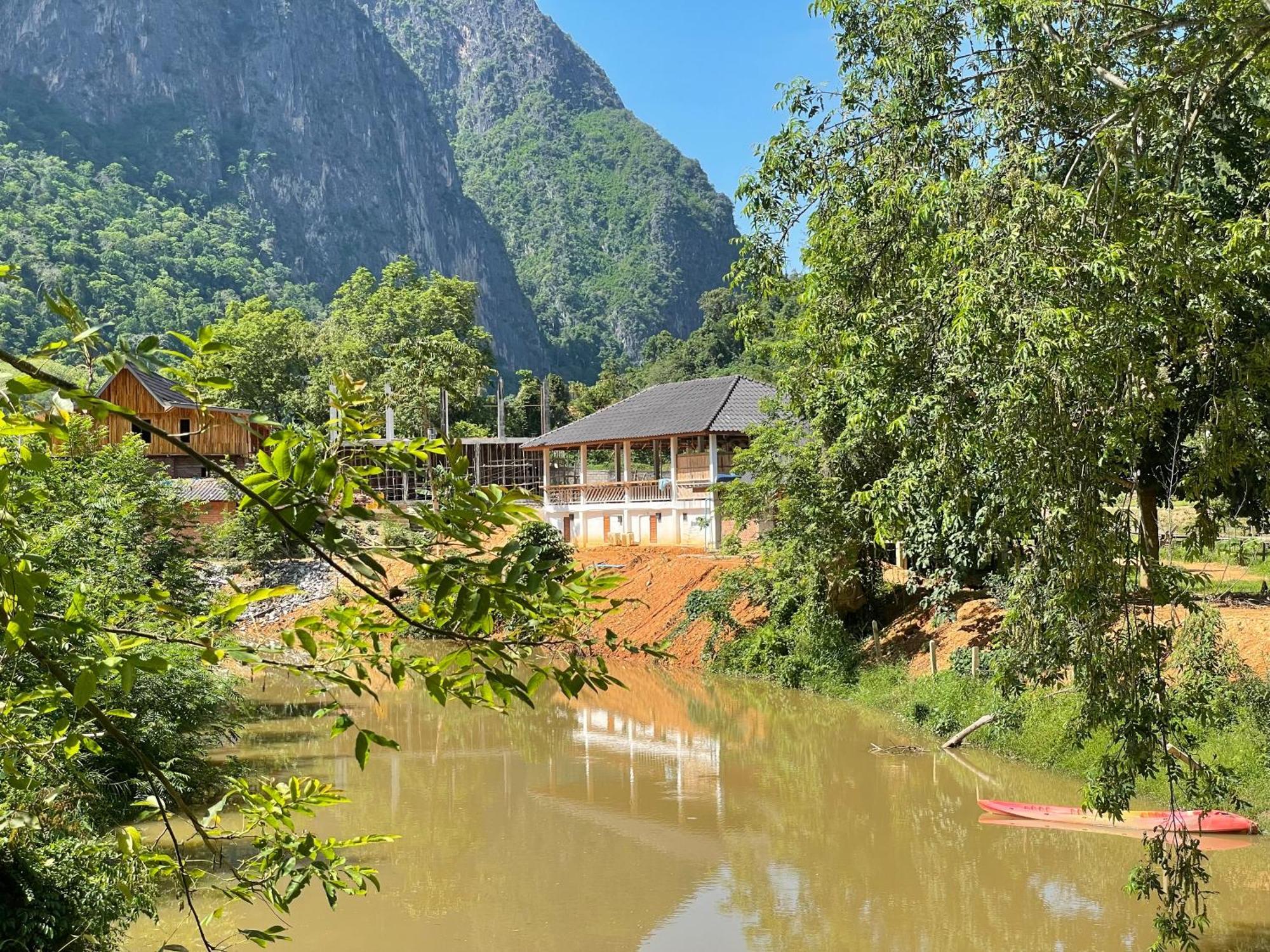 Eco Farm Stay And Hostel Nongkhiaw Exterior foto